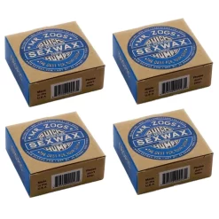 SexWax Quick Humps 6X Tropical Water Surf Wax - 4 Block Pack