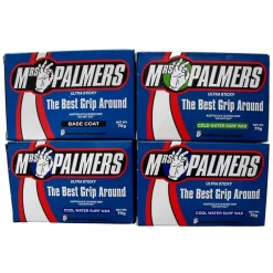 Mrs Palmers Surf Wax Base Cold And Cool Water 4 Block Pack