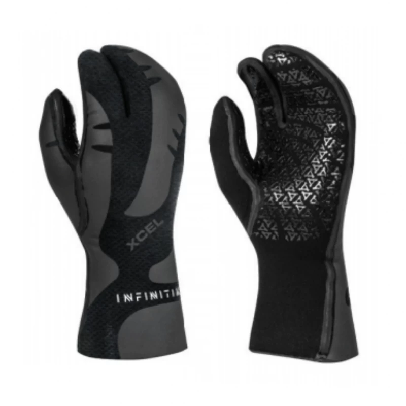 Xcel 5mm Infiniti 3 Finger Claw Wetsuit Gloves - Large