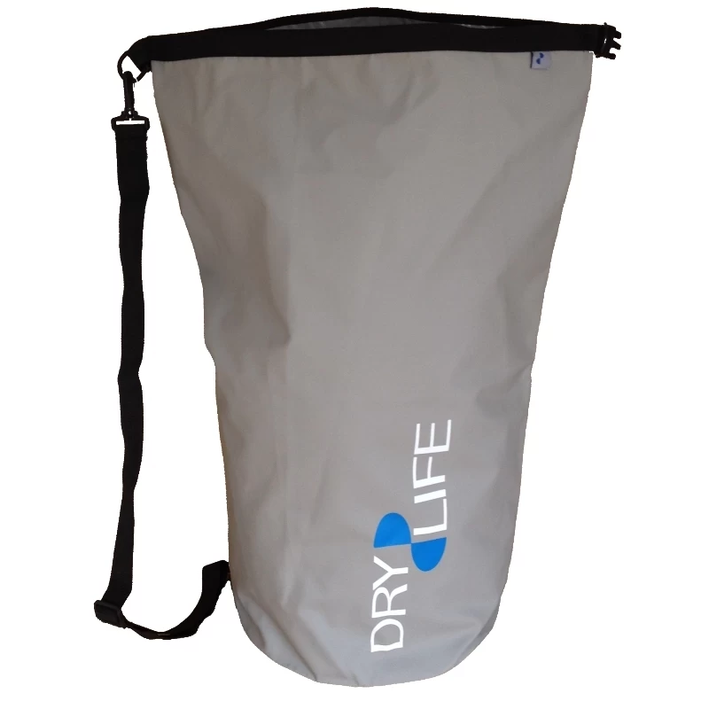 Dry Life 15 Litre Waterproof Tube Bag - Grey - Image 5