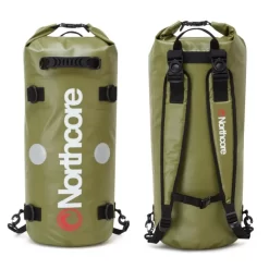 Northcore 40 Litre Wetsuit Wet Dry Backpack Olive Green