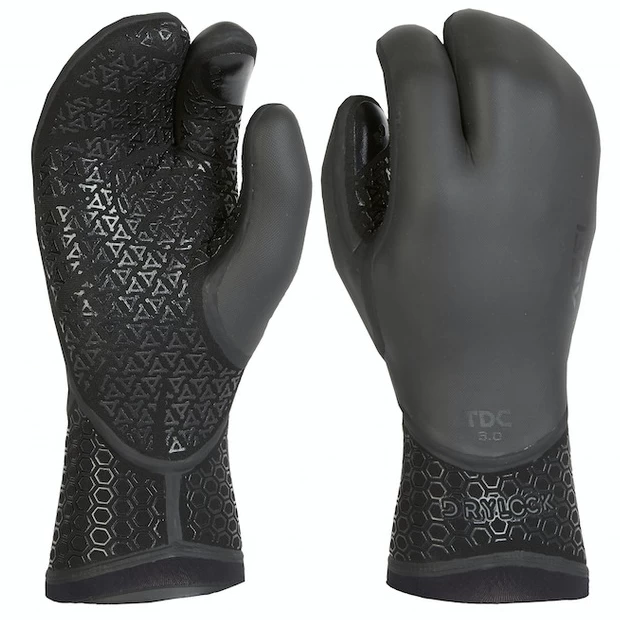 Xcel 5mm Celliant Drylock 3 Finger Claw Wetsuit Gloves - Large