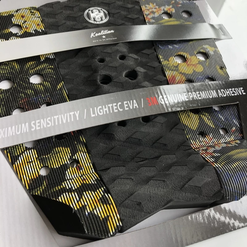 Koalition Karve 3 Piece Surfboard Tail Pad Waikiki - Image 2