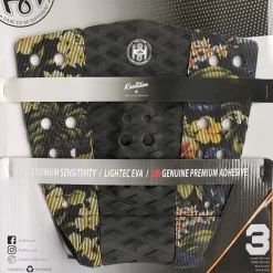 Koalition Karve 3 Piece Surfboard Tail Pad Waikiki