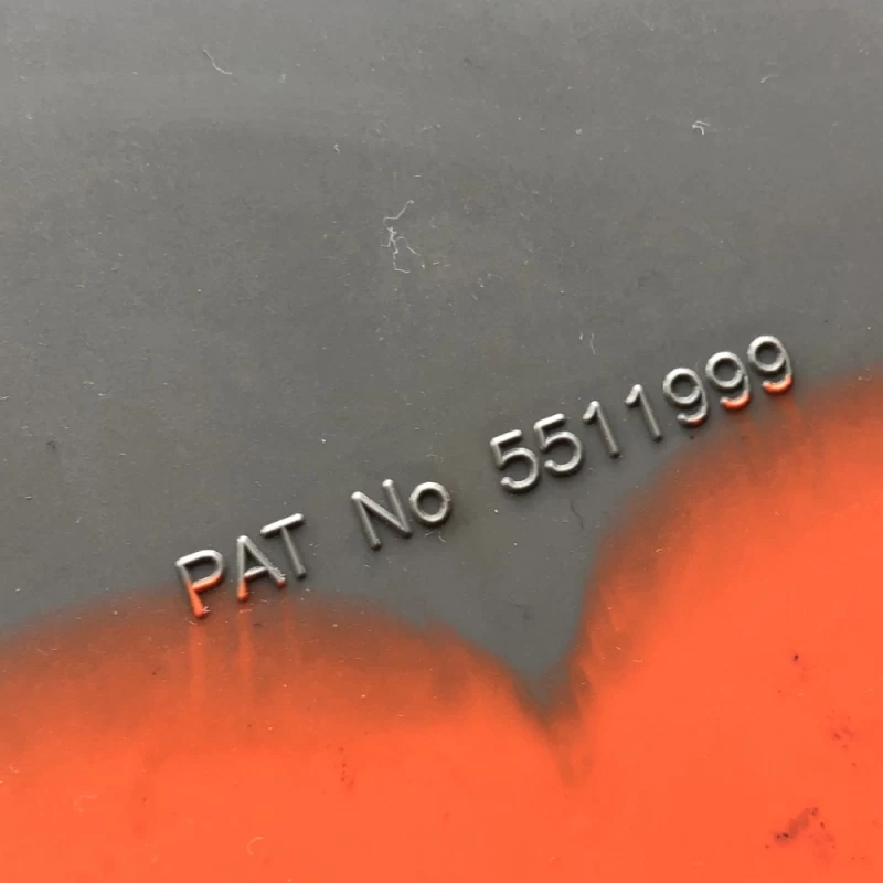 DaFiN Swim Fins Grey Orange - MEDIUM - UK 6-7 (US7-8) - Image 6