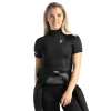 C-Skins Womens High Collar Rash Vest Black - UK 8