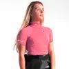 C-Skins Womens High Collar Rash Vest Bright Rose Slate - UK 8
