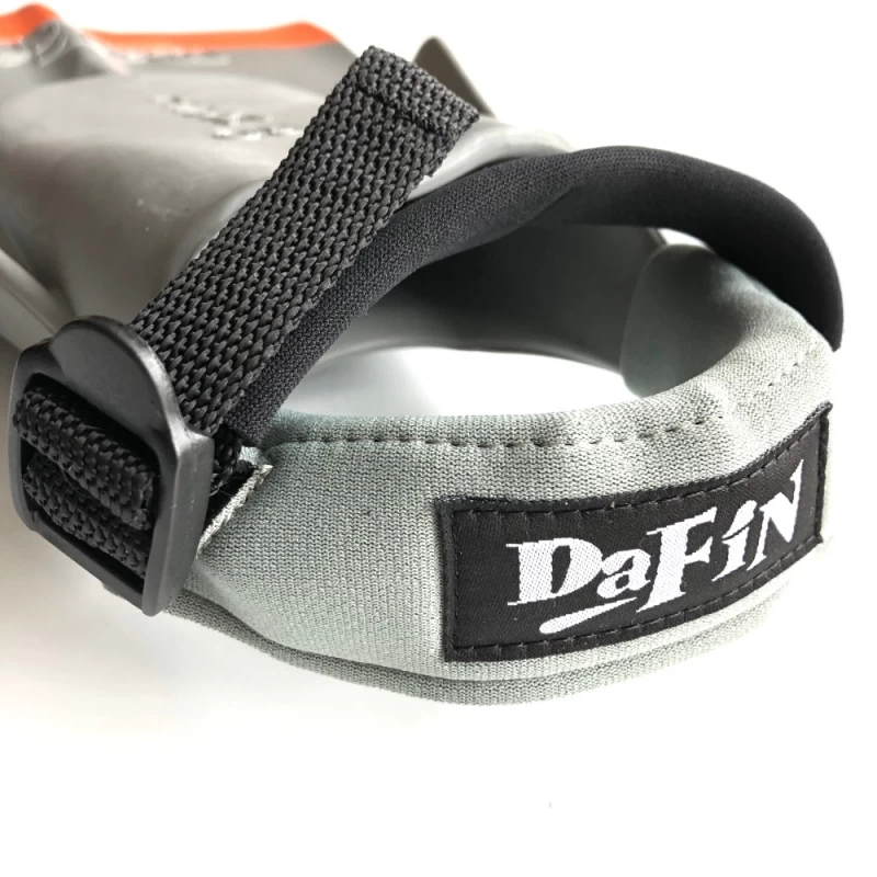 DaFin Deluxe Padded Fin Or Flipper Savers Grey - Small
