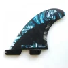 FCS II MB PC Carbon Thruster Surfboard Fins Medium Blue