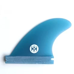 Koalition Cali Classic Side Bite Longboard Fins Futures Blue
