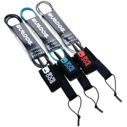 Bulldog Surfboard Leash 7ft - Black/Clear Coax