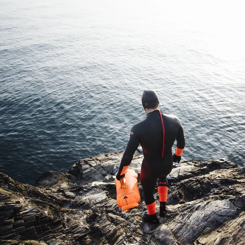 C-Skins Swim Research 4/3mm Mens Wetsuit Back Zip - Medium Small MS - Image 6