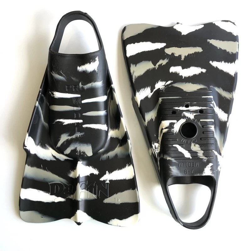 DaFiN Swim Fins Zak Noyle Black White - SMALL UK 4-5 (US5-6) - Image 2