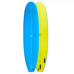 Foamie 7ft6 Magic Carpet Soft Surfboard Neon Blue