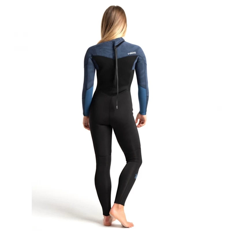 C-Skins Solace 4/3mm Womens Wetsuit Back Zip - UK 8 - Image 2