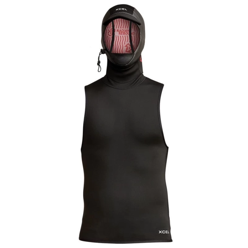 Xcel Infiniti 1mm Hooded Rash Vest - Large