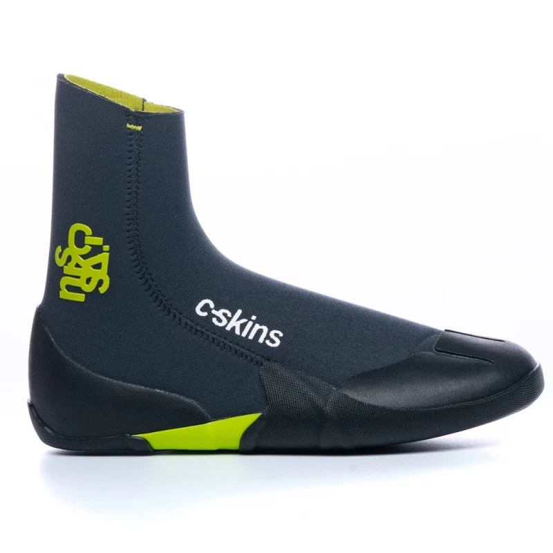 C-Skins Legend Junior Zipped Wetsuit Boots 3.5mm - Jnr Small - Image 3