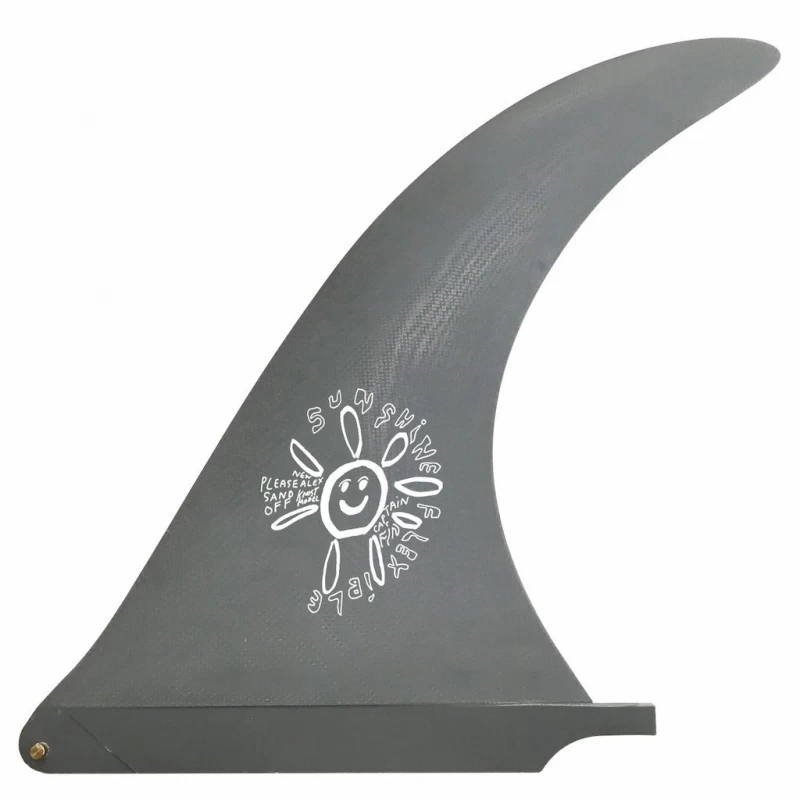 Captain Fin Alex Knost 10inch Sunshine Longboard Fin Grey