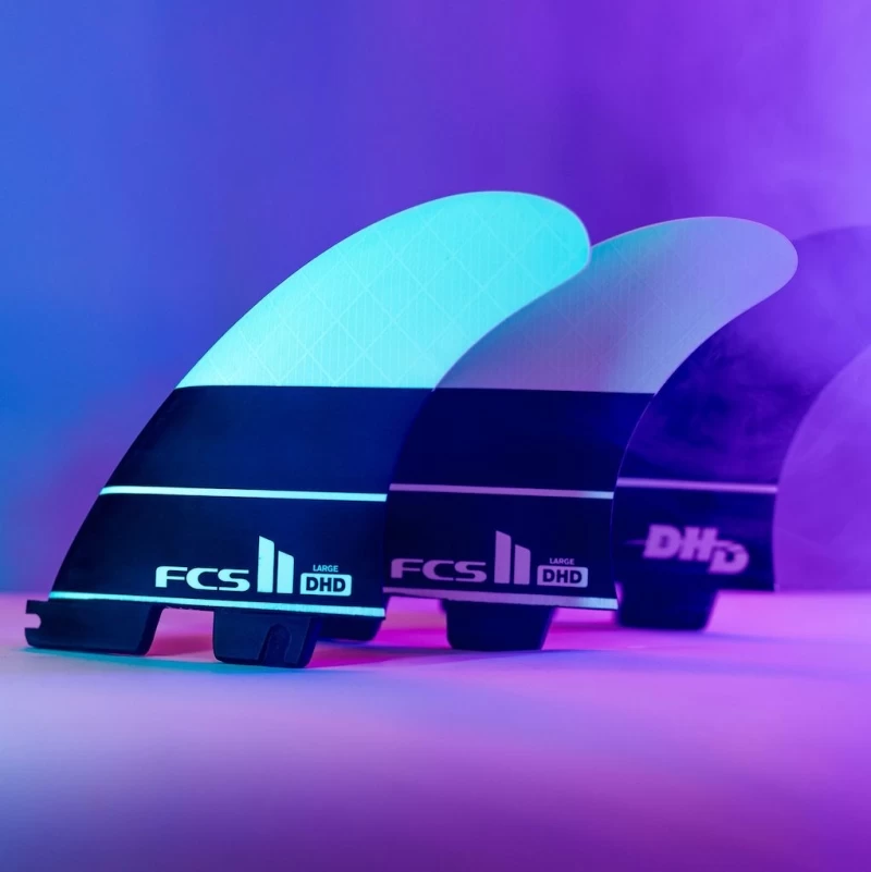 FCS II DHD PC Surfboard Fins Large - Image 7