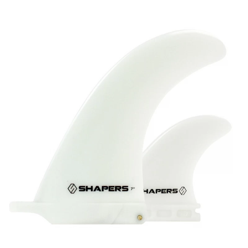 Shapers 2+1 Longboard Fin Set 7 Inch Futures Side Bites