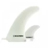 Shapers 2+1 Longboard Fin Set 8 Inch FCS Side Bites