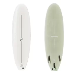 Foamie 6ft Wild Ride Soft Surfboard White Olive