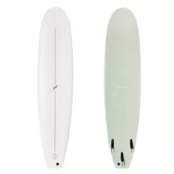 Foamie 7ft6 Magic Carpet Soft Surfboard White Olive