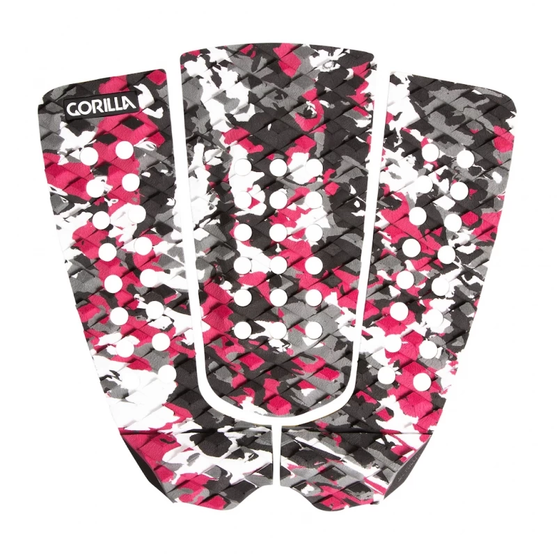 Gorilla Eric Geiselman Surfboard Tail Pad Red Plum Storm - Image 2