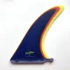 Koalition California Longboard Fin 10.5 Inch Blue Rainbow