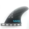 Futures Fins Blackstix QD2 3.75 Quad Rear Surfboard Fin Set