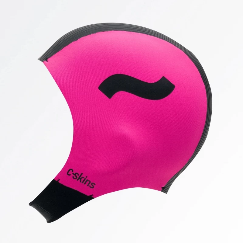 C-Skins Swim Research 3mm Swim Cap Pink - Medium - Image 2