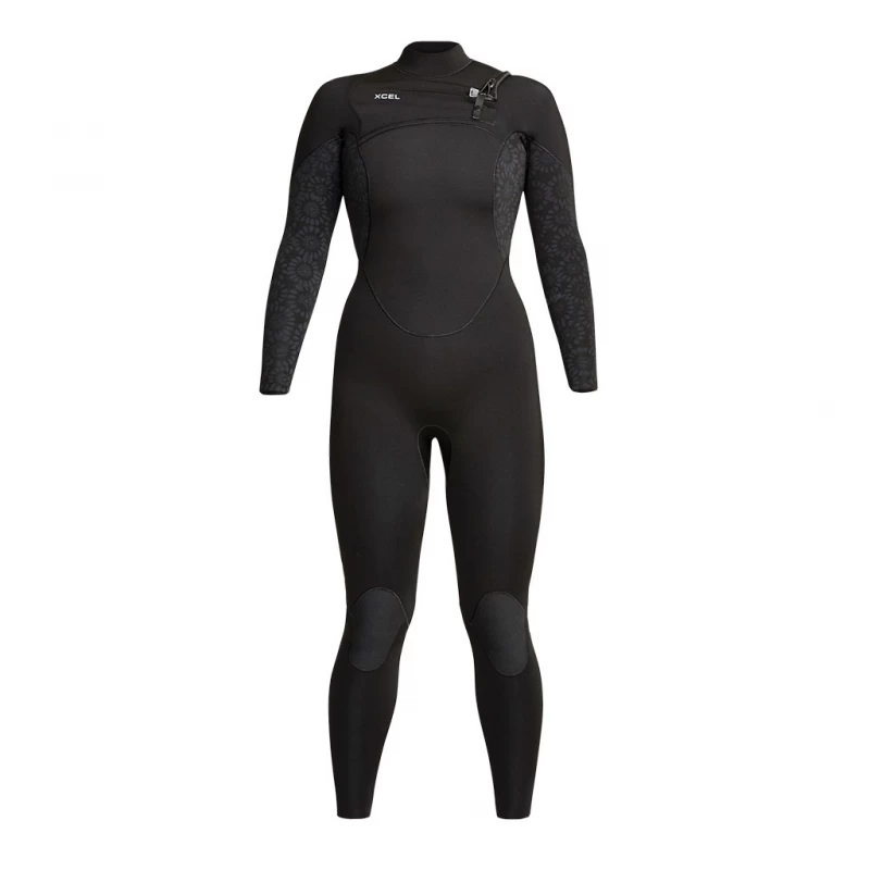Xcel Womens Comp 5/4mm Chest Zip Wetsuit - USA 10T (UK 12 Tall)